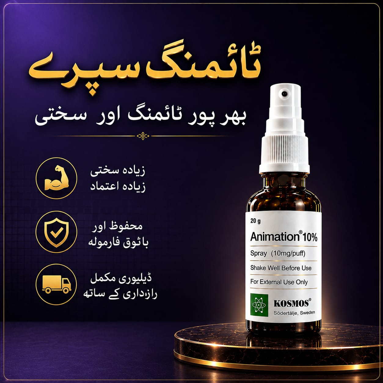 Long Lasting Spray